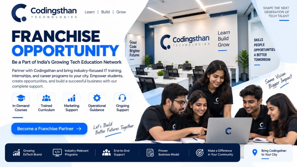 Codingsthan Franchise Opportunity